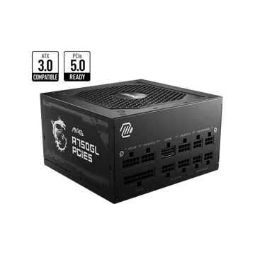 MSI 750W tápegység - MAG A750GL PCIE5 80+ Gold