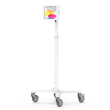 IPAD 10-11 GEN APEX ENCLOSURE MEDICAL ROLLING CART EXTENDED