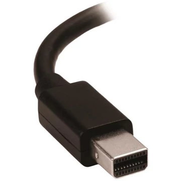 StarTech Mini DisplayPort 1.4 -> HDMI 2.0 M / F adapter 0.15m fekete