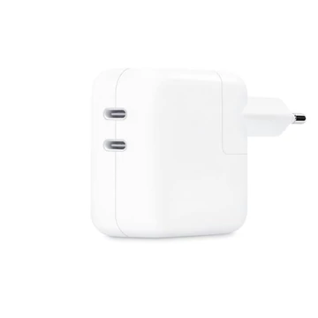 Apple 35 wattos kétportos USB-C hálózati adapter (MNWP3ZM/A)
