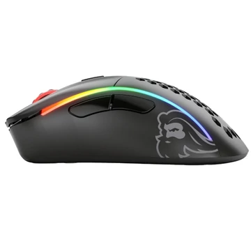 Egér Glorious PC Gaming Race Model D- RGB Optikai Wireless Matt Fekete