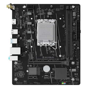 Maxsun Alaplap - Intel MS-CHALLENGER H610M-H V1 WIFI s1700 (H610, mATX, 2xDDR4 3200MHz, 2xSATA3, M.2, HDMI, D-sub)