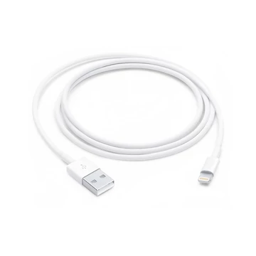 Ez az USB 2 kábel összeköttetést biztosít számítógéped USB‑portjával, így lehetővé teszi a Lightning csatlakozós készülékek töltését és szinkronizálását. Az Apple USB‑s hálózati adapterhez csatlakoztatva pedig hálózati aljzatról töltheted fel vele a készü