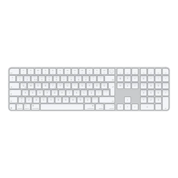 MAGIC KEYBOARD WITH TOUCH ID AND NUM KEY WHITE - TURKISH