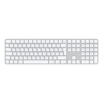 MAGIC KEYBOARD WITH TOUCH ID AND NUM KEY WHITE - UKRAINIAN