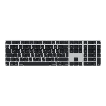 MAGIC KEYBOARD WITH TOUCH ID AND NUM KEY BLACK - UKRAINIAN