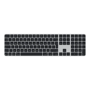MAGIC KEYBOARD WITH TOUCH ID NUM KEY MAC SILIC INT EN BLK KEY