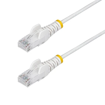 2M WHITE SLIM CAT6 CABLE .