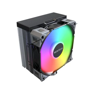 Montech NX400 CPU-hűtő, ARGB - 120mm, fekete