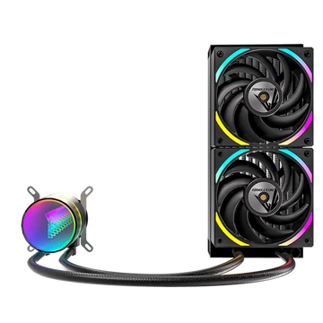 Formula CPU Water Cooler - Oasis L240 ARGB BK (2x12cm, ARGB LED, fekete)