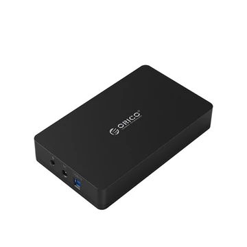 Orico Külső HDD Ház 3.5" - 3569S3-EU (USB-A 3.0, Max.: 10TB, fekete)