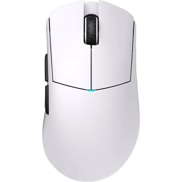 LAMZU PARO Aurora optikai vezeték nélküli gaming egér fehér + 8K adapter