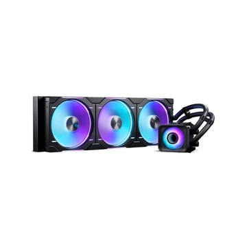 PHANTEKS Glacier One 420D30 X2 DRGB AiO CPU hűtő - 420mm, Fekete