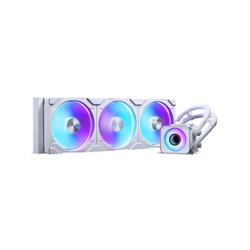 PHANTEKS Glacier One 420D30 X2 DRGB AiO CPU hűtő - 420mm, Fehér