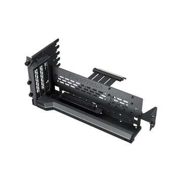 PHANTEKS Premium PCIe Gen5 függőleges GPU-tartó, DRGB, 220 mm-es PCIe 5.0 x 16 riser, fekete