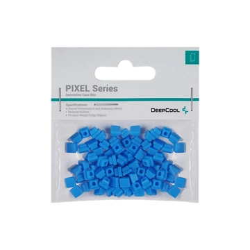 DeepCool Számítógépház Kiegészítő - PIXEL BU (100db, kék, szilikon)