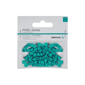 DeepCool Számítógépház Kiegészítő - PIXEL GB (100db, zöld, szilikon)