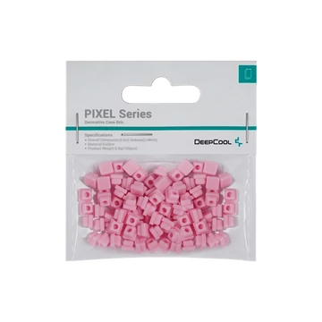 DeepCool Számítógépház Kiegészítő - PIXEL PK (100db, pink, szilikon)