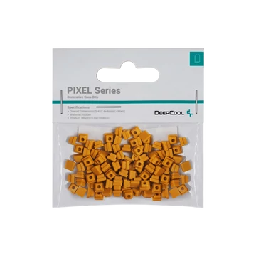 DeepCool Számítógépház Kiegészítő - PIXEL PO (100db, narancs, szilikon)