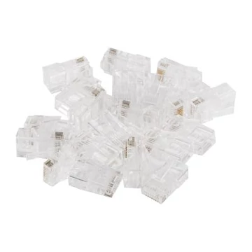 LANBERG PLU-6000EZ Lanberg Plug RJ-45 UTP CAT6, 8P8C (100PCS) Pass Trough