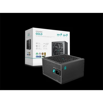 DeepCool Tápegység 1000W - Gamerstorm PQ1000G (80 Plus Gold, ATX3.1, Aktív PFC, Full Moduláris, )