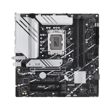 Asus Alaplap - Intel PRIME B760M-A WIFI D4 s1700 (B760, 4xDDR4 5333MHz, 4xSATA3, 2xM.2, 2xHDMI + DP)
