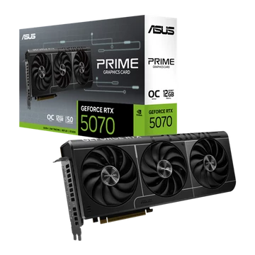 Asus Videokártya - nVidia PRIME-RTX5070-O12G (12288MB, GDDR7, 192bit, 1xHDMI, 3xDP)