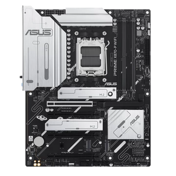 Asus Alaplap - AMD PRIME X870-P WIFI AM5 (X870, ATX, 4xDDR5 8000 + MHz, 2xSATA3, 4x M.2, HDMI + USB4)