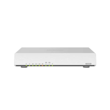 QNAP Wireless Router Dual-Band AX3600, 4x1000Mbps + 2x10000Mbps, WiFi 6, 3657Mbps, 2xUSB3.2 Gen1 - QHORA-301W