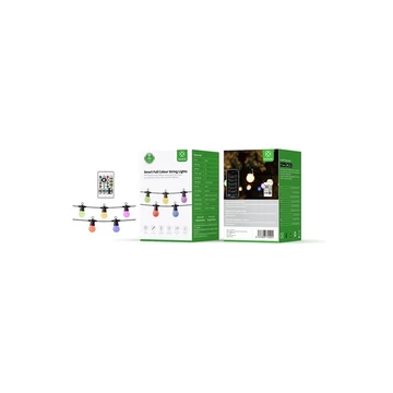 Woox Smart Home Kültéri Party fényfüzér - R5195 (10 RGB + CCT, 9m, távirányító)