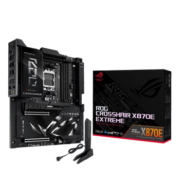 Asus Alaplap - AMD ROG CROSSHAIR X870E EXTREME AM5 (X870, EATX, 4xDDR5 9000 + MHz, 4xSATA3, 5x M.2, HDMI + 2xUSB4)