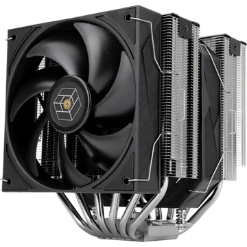 Thermalright Royal Pretor 130 processzor hűtő aluminium fekete