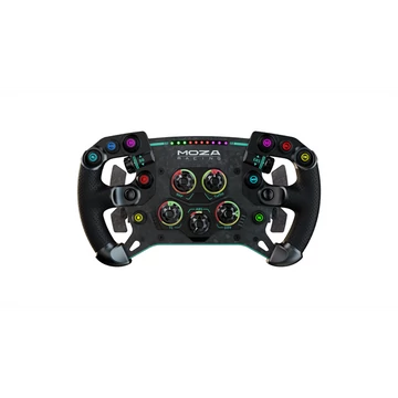 Moza Racing kiegészítő - GS V2P GT Kormánykerék (Dual Clutch, RGB, 300mm, alcantara)