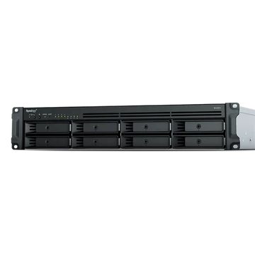 SYNOLOGY NAS 8 Fiókos RS1221+ AMD Ryzen V1500B 4x2,2GHz, 4GB DDR4 , 4x1GbE, 3x3.2USB