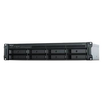 SYNOLOGY NAS 8 Fiókos RS1221RP+ AMD Ryzen V1500B 4x2,2GHz, 4GB DDR4 , 4x1GbE, 3x3.2USB