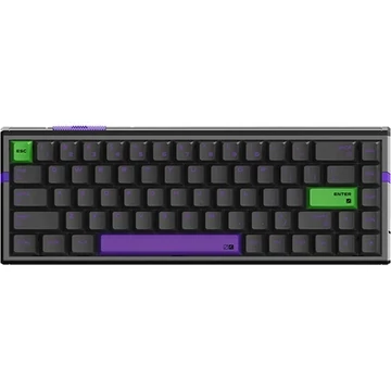 ATK RS6 Ultra Night Hunter USB-C angol gaming mechanikus billentyűzet fekete