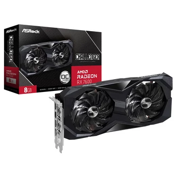 ASRock Radeon RX 7600 Challenger 8GB OC videokártya