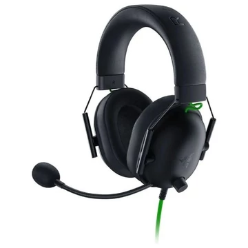 Razer Fejhallgató - Blackshark V2 X PS (3.5mm Jack, mikrofon, hangerőszabályzó, 1,3m kábel, fekete)