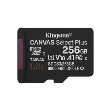 256GB MICROSDXC CANVAS SELECT+ GEN3 150R A1 SINGLE PACK W/O ADP