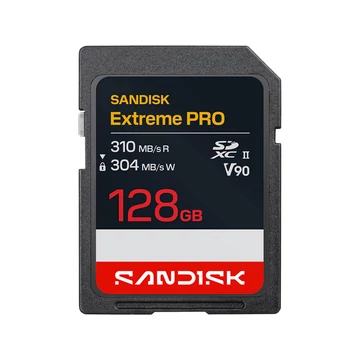 SANDISK EXTREME 128GB PRO UHS-II V90 CARDS SD 310MB/S(R)