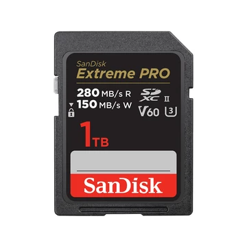 PRO 1TB V60 UHS-II SD CARDS 280/150MB/S V60 C10 UHS-II