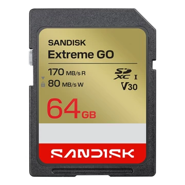 EXTREME SD UHS-I 64GB SD 170MB/S(R) / 80MB/S(W)