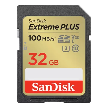 EXTREME PLUS 32GB SDHC MEMORY CARD 2-PACK 100MB/S 60MB/S UHS-I