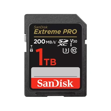 EXTREME PRO 1TB SDXC MEMORY CARD 200MB/S 140MB/S UHS-I CL 10