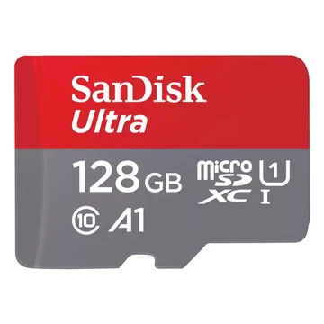 SANDISK ULTRA MICROSDXC 128GB + SD ADAPTER 140MB/S A1 CLASS 10