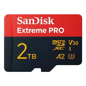 EXTREME PRO MICROSDXC 2TB UHS-I CARD WITH ADAPTER