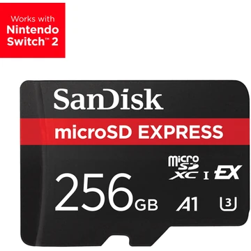 EXPRESS MICROSD CARD 256GB UP TO 880MB/S READ 650MB/S WRITE