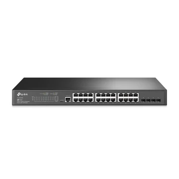 TP-Link Switch Smart - SG3428 JetStream (L2,L2 + ; IPv6; 24port 1Gbps + 4port 1Gbps SFP + Console port)