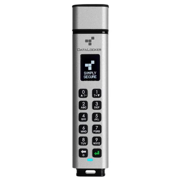 SENTRY K350 FIPS SECURE USB 3.1 KEYPAD FLASH DRIVE 256-BIT AES 6