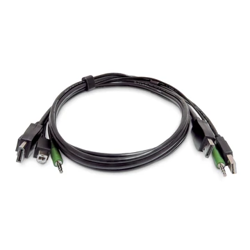 DISPLAYPORT KVM CABLE 2.0 3.5MM AUDIO TAA